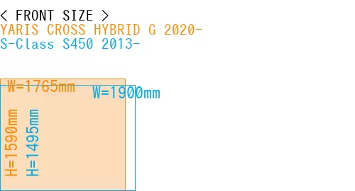 #YARIS CROSS HYBRID G 2020- + S-Class S450 2013-